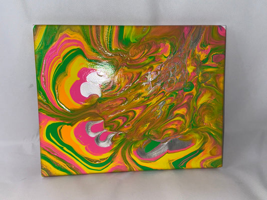 11x14 Canvas: Dr. Seuss Neon Galaxy