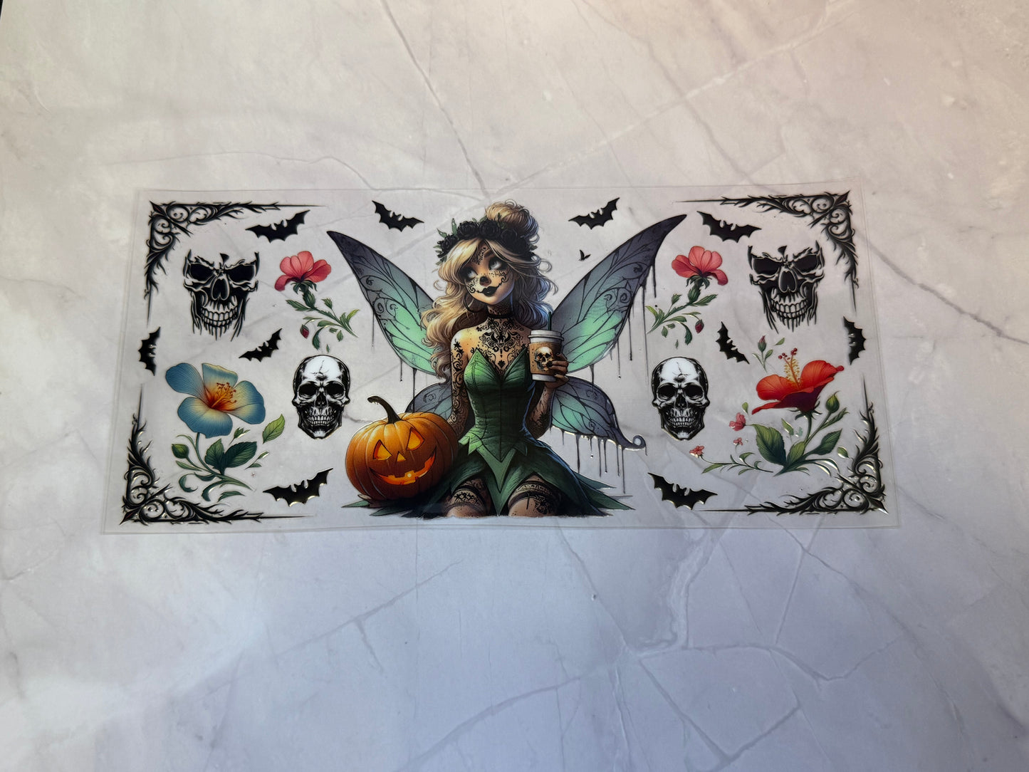 Uvdtf cup wraps: Halloween