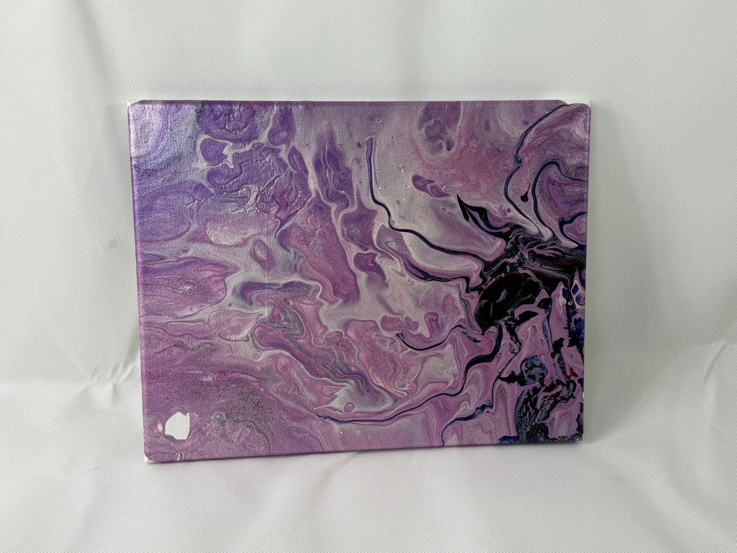 11x14 Canvas: Purple Sun