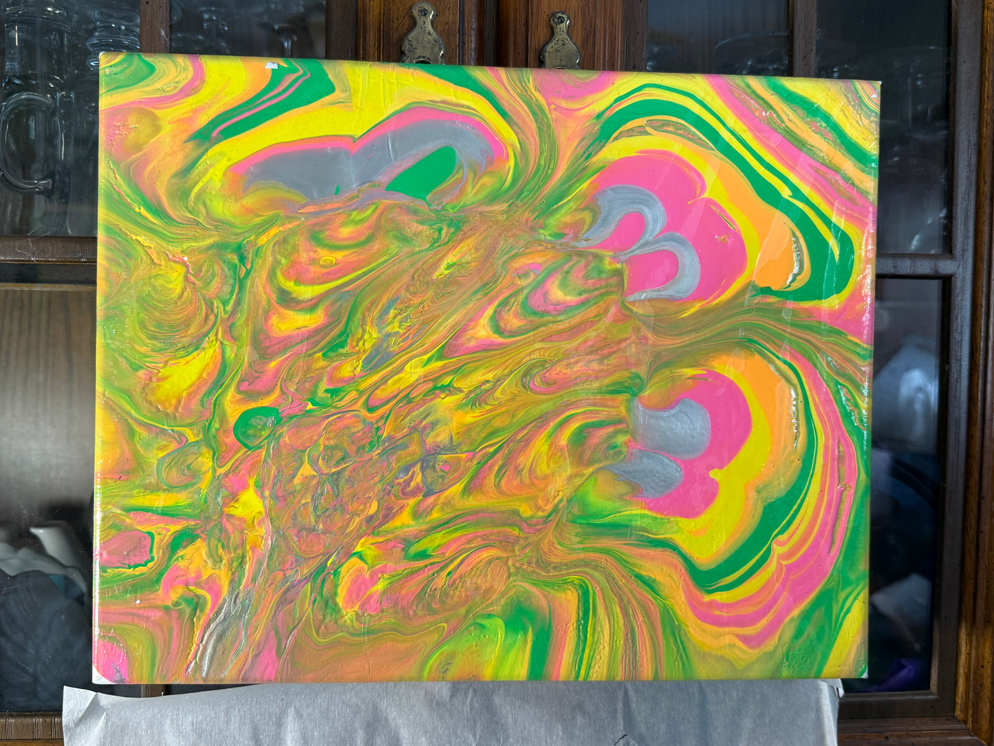 11x14 Canvas: Dr. Seuss Neon Galaxy