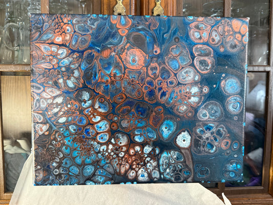 11x14 Canvas: Copper Lies