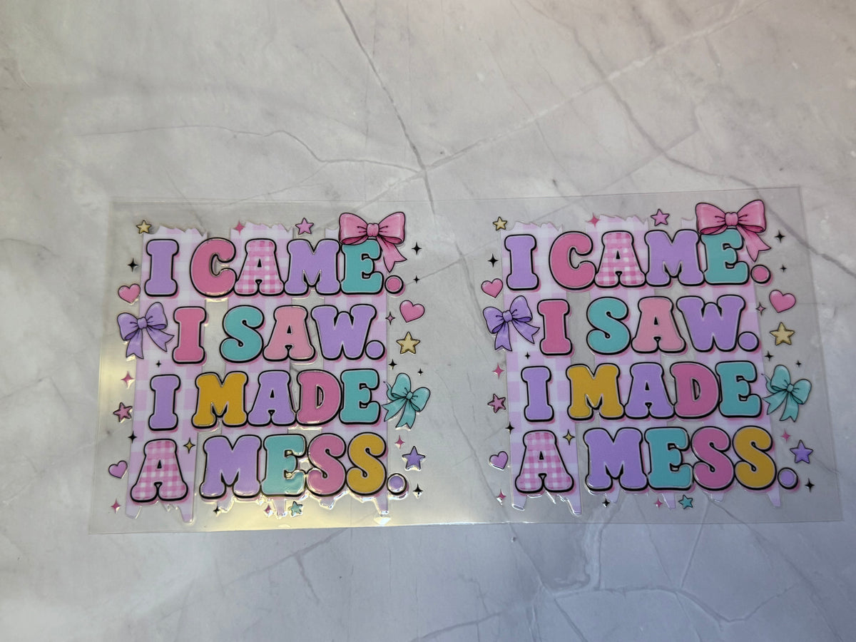 uvdtf cup wraps: holographic, teacher, food, motivational, sarcasm, swear words