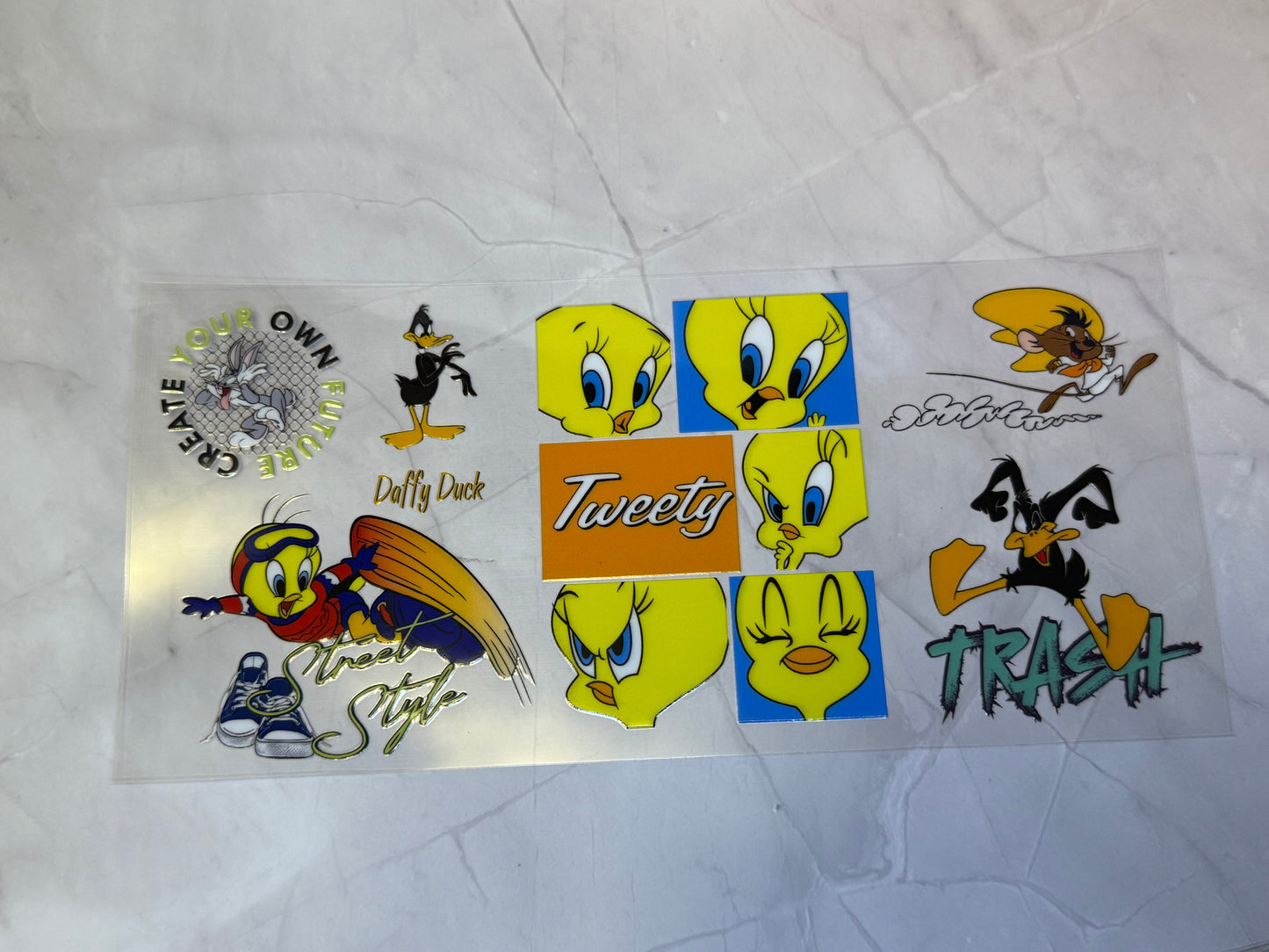 Uvdtf cup wraps: Cartoons