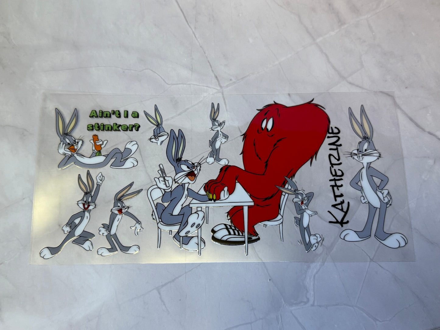 Uvdtf cup wraps: Cartoons