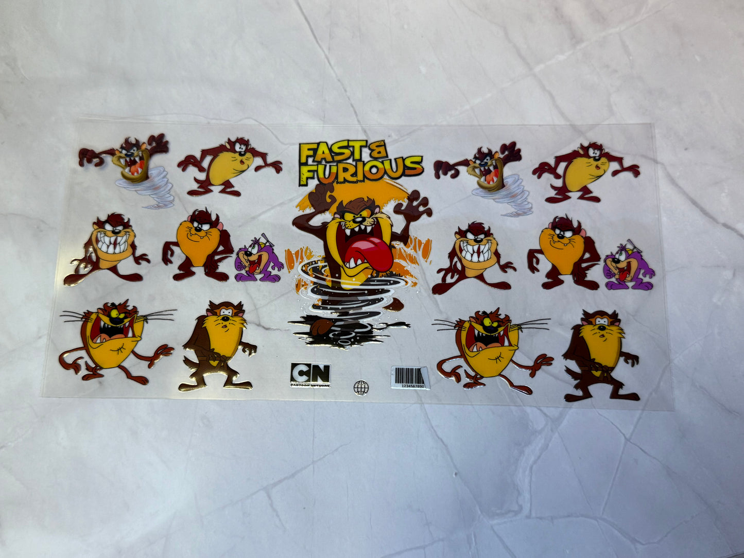 Uvdtf cup wraps: Cartoons