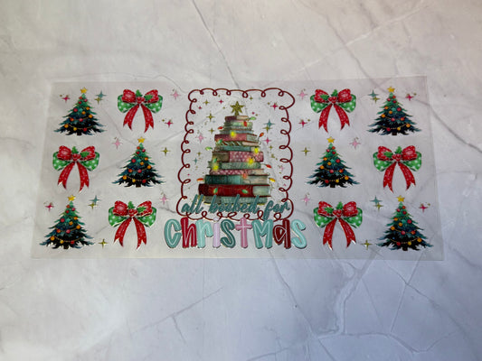 Uvdtf cup wraps: Christmas