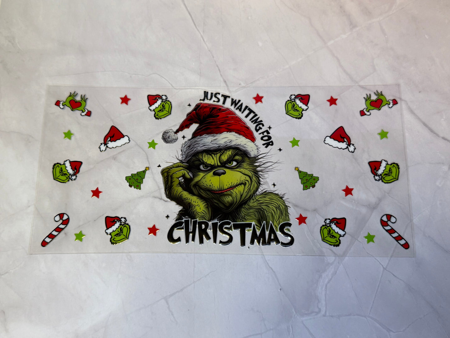 Uvdtf cup wraps: Christmas