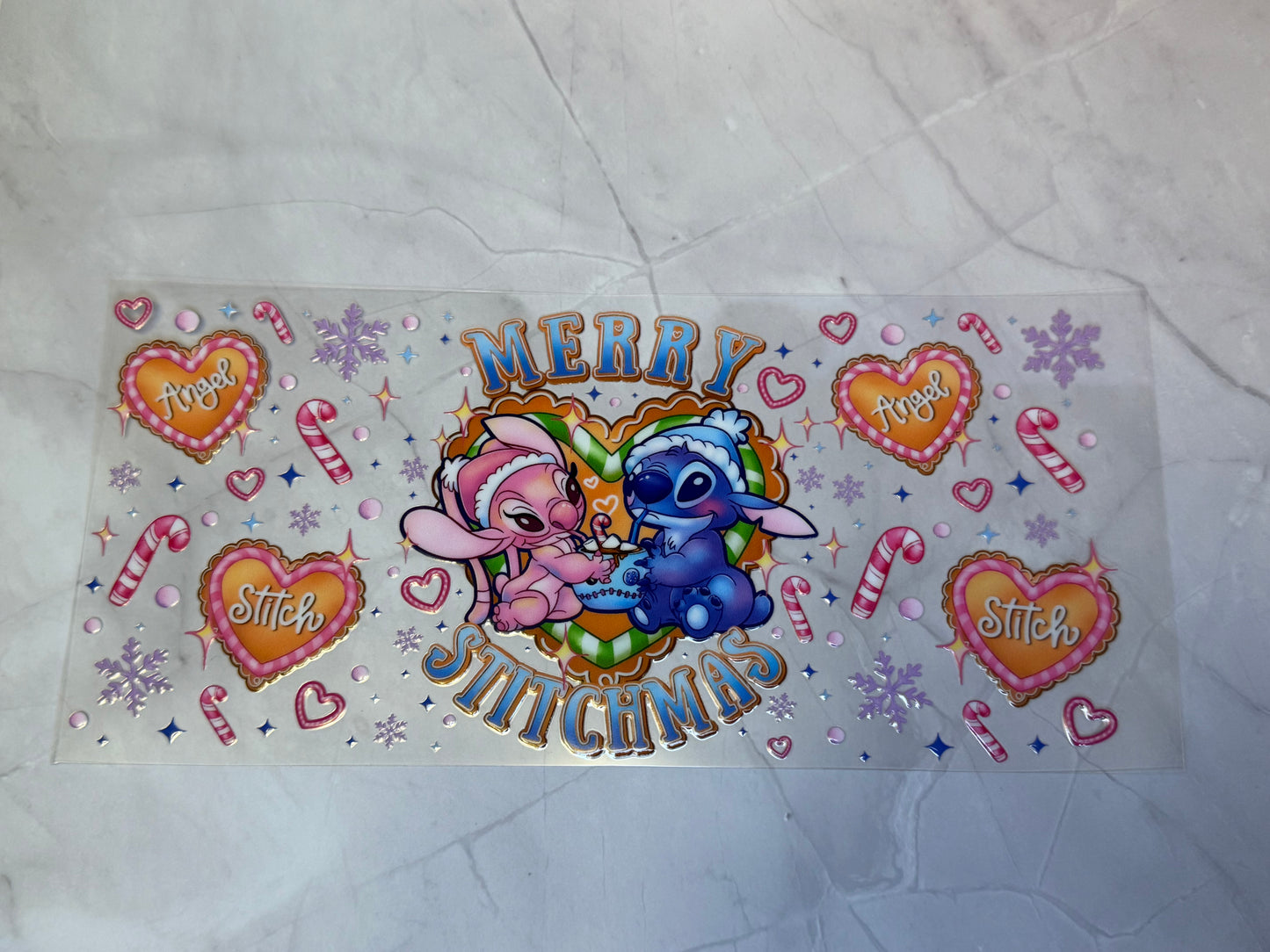 Uvdtf cup wraps: Christmas