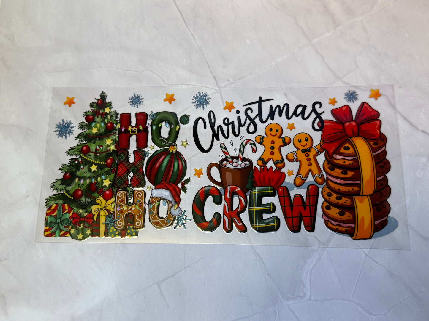 Uvdtf cup wraps: Christmas