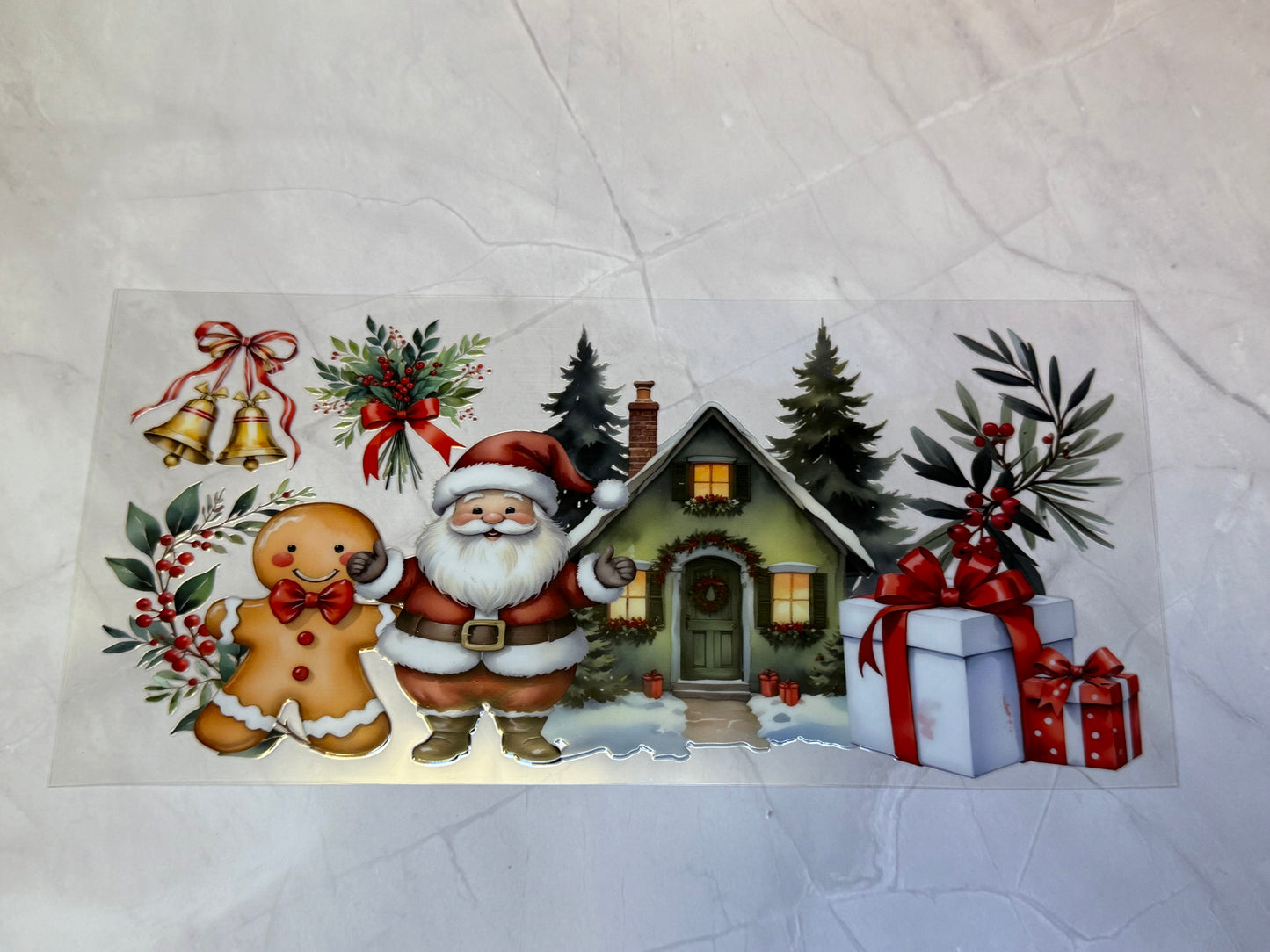 Uvdtf cup wraps: Christmas