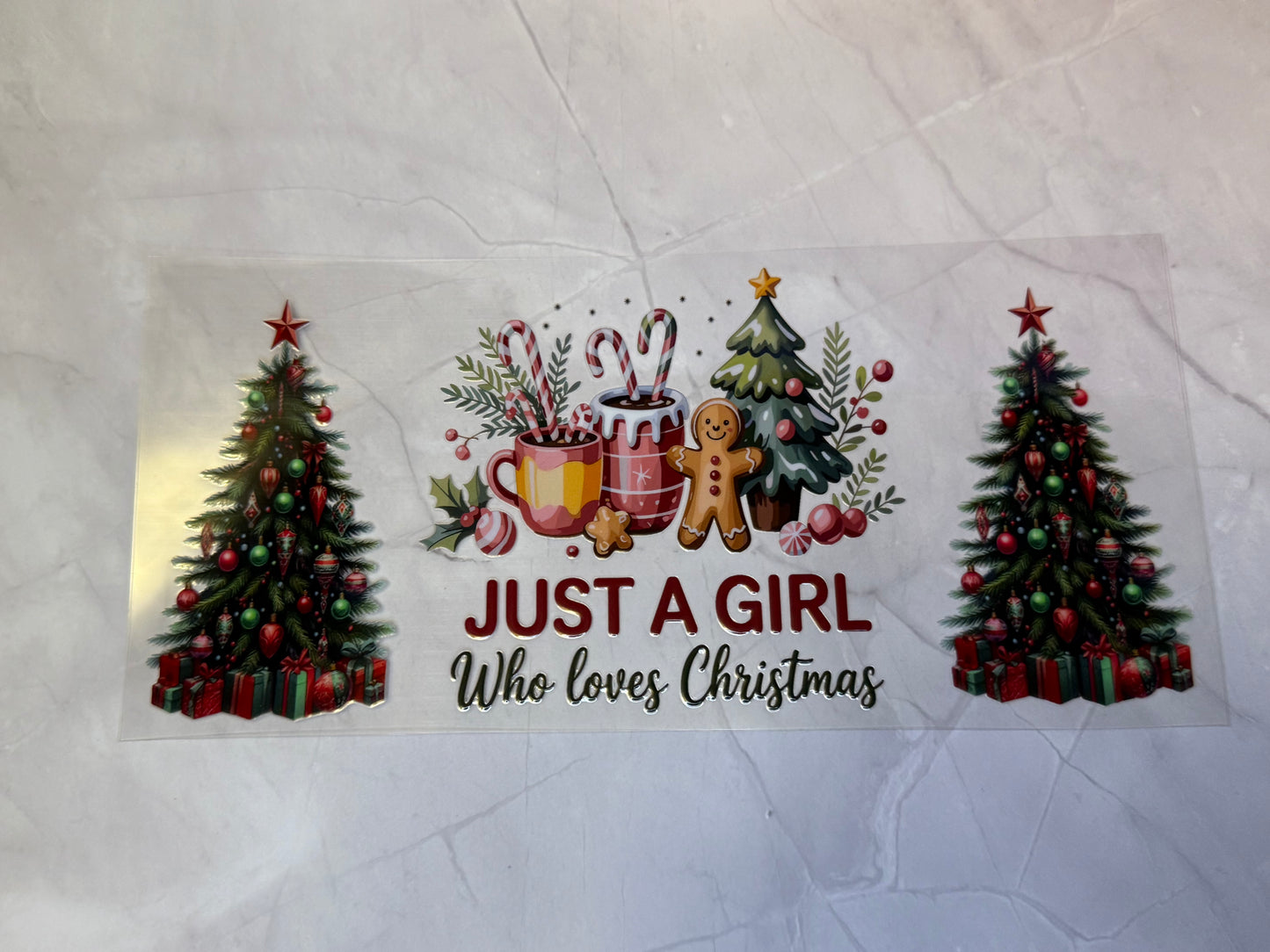 Uvdtf cup wraps: Christmas