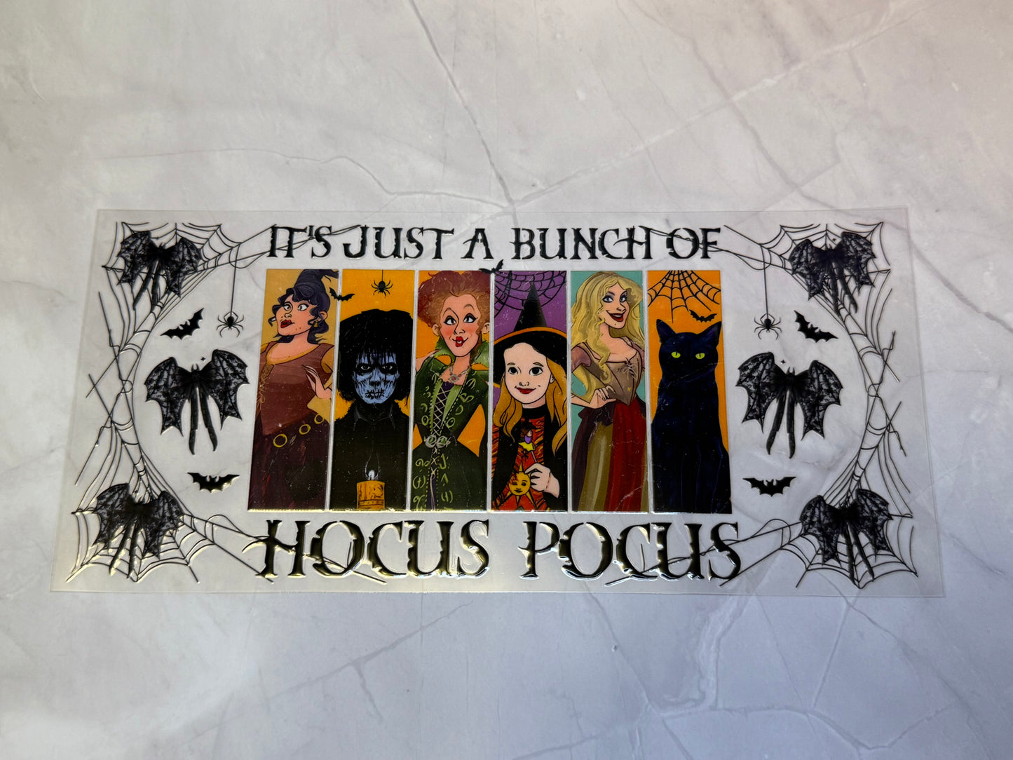 Uvdtf cup wraps: Halloween