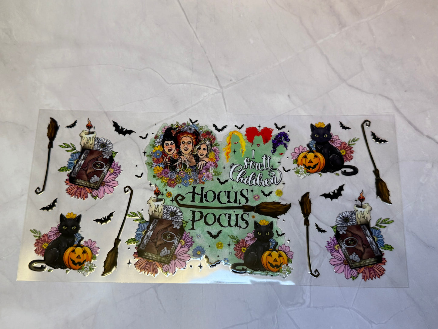 Uvdtf cup wraps: Halloween