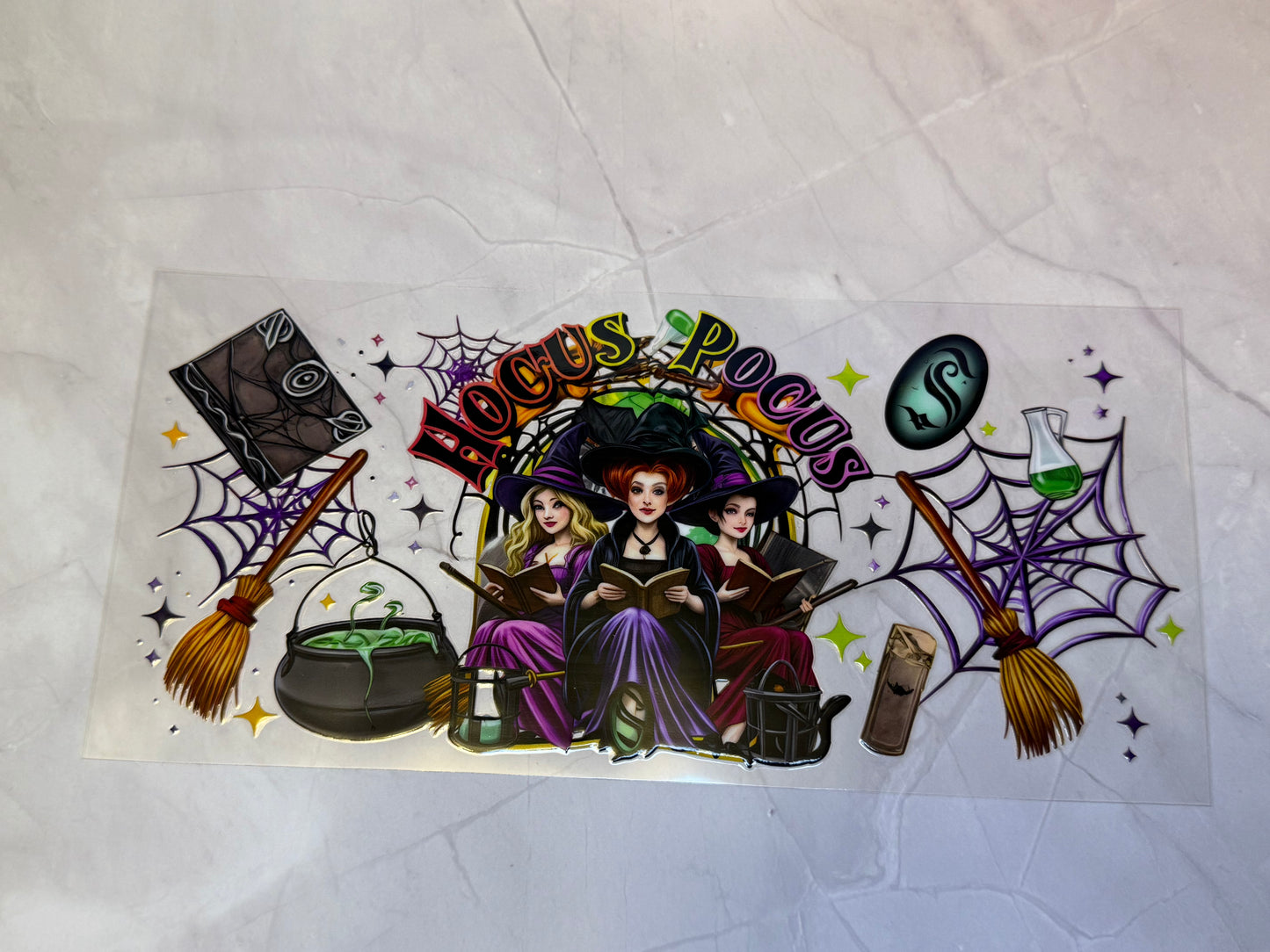 Uvdtf cup wraps: Halloween