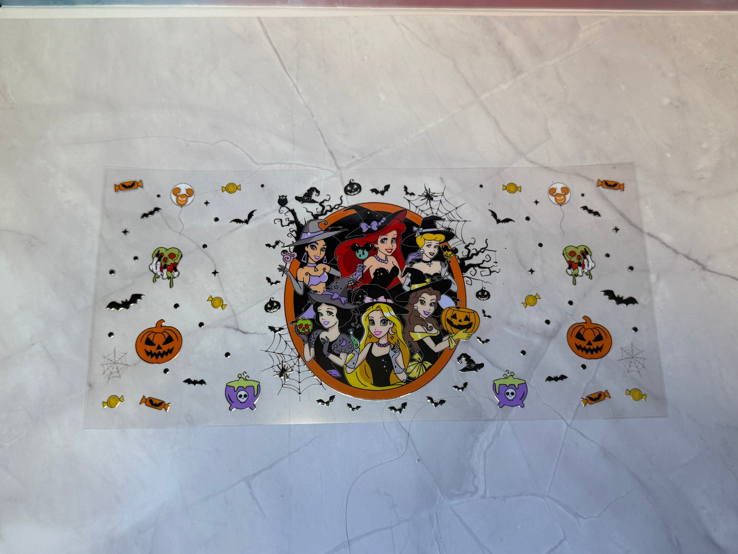 Uvdtf cup wraps: Halloween