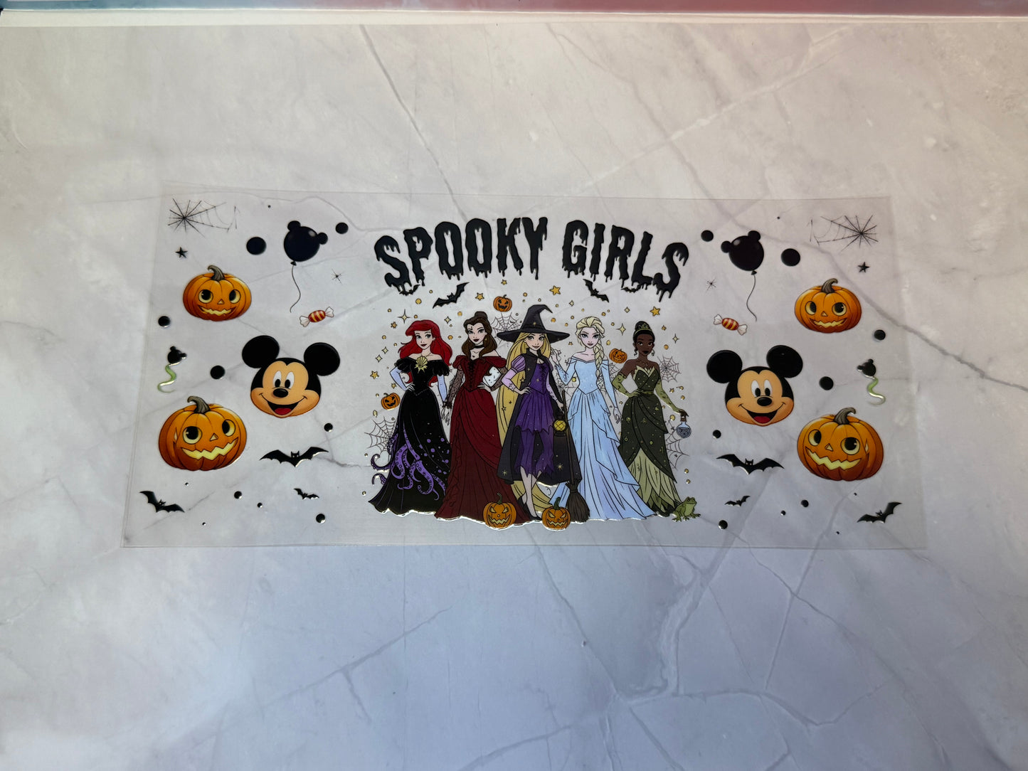Uvdtf cup wraps: Halloween