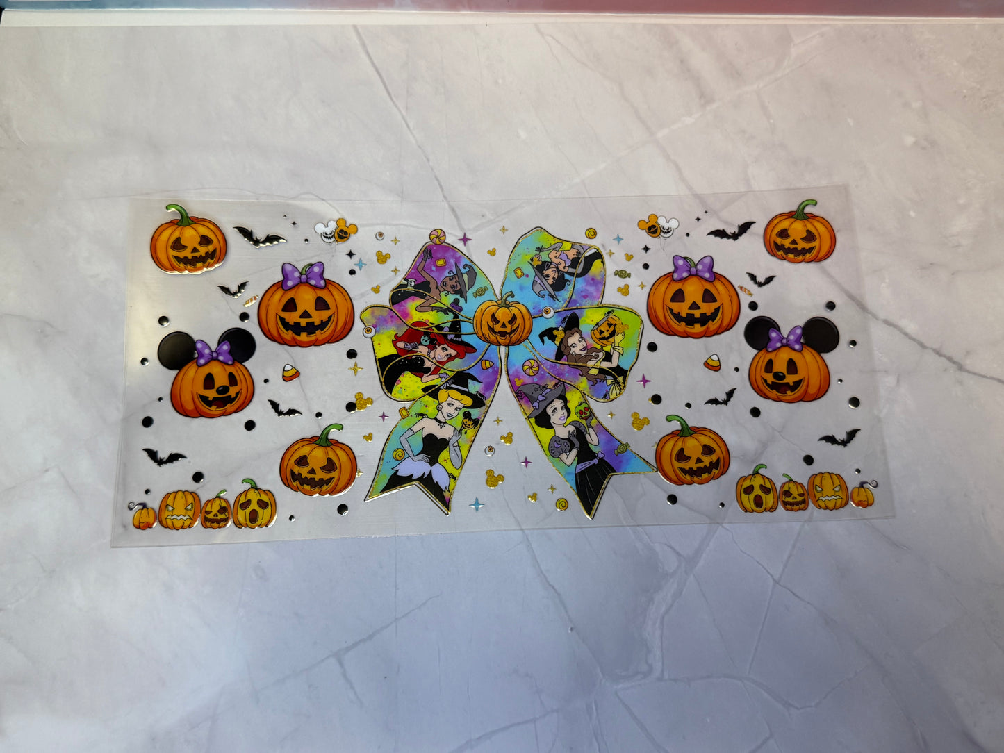 Uvdtf cup wraps: Halloween