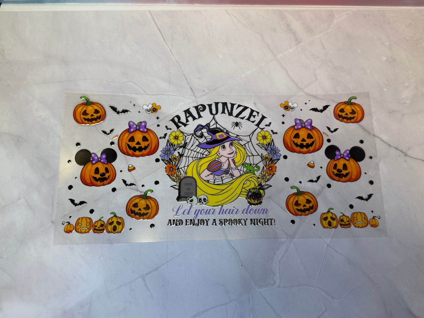 Uvdtf cup wraps: Halloween