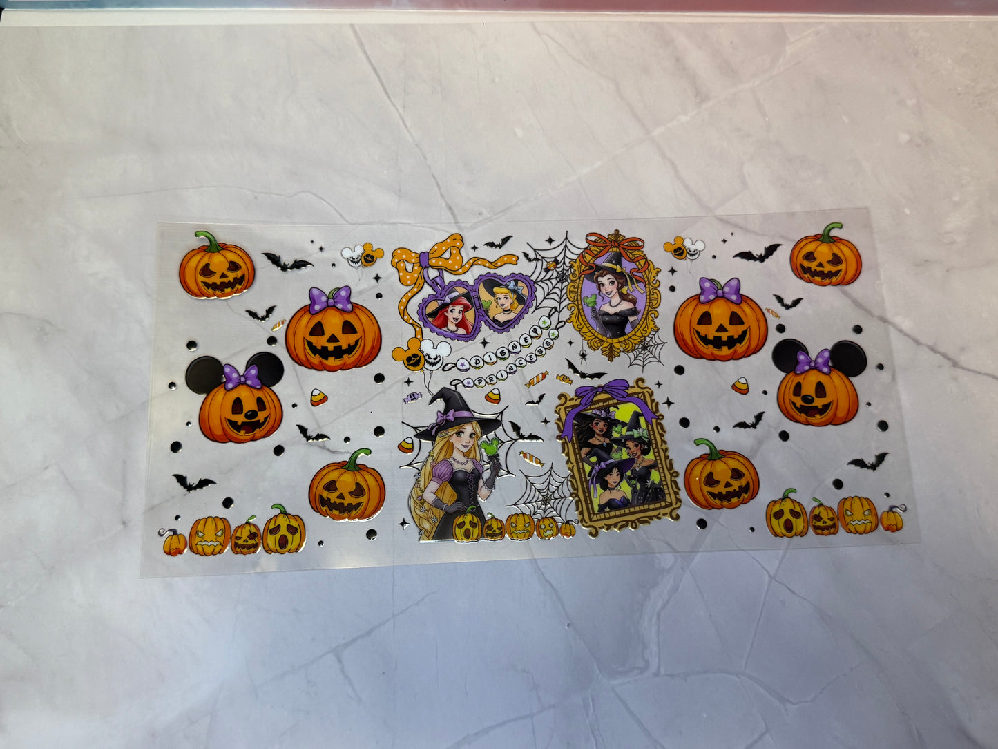 Uvdtf cup wraps: Halloween
