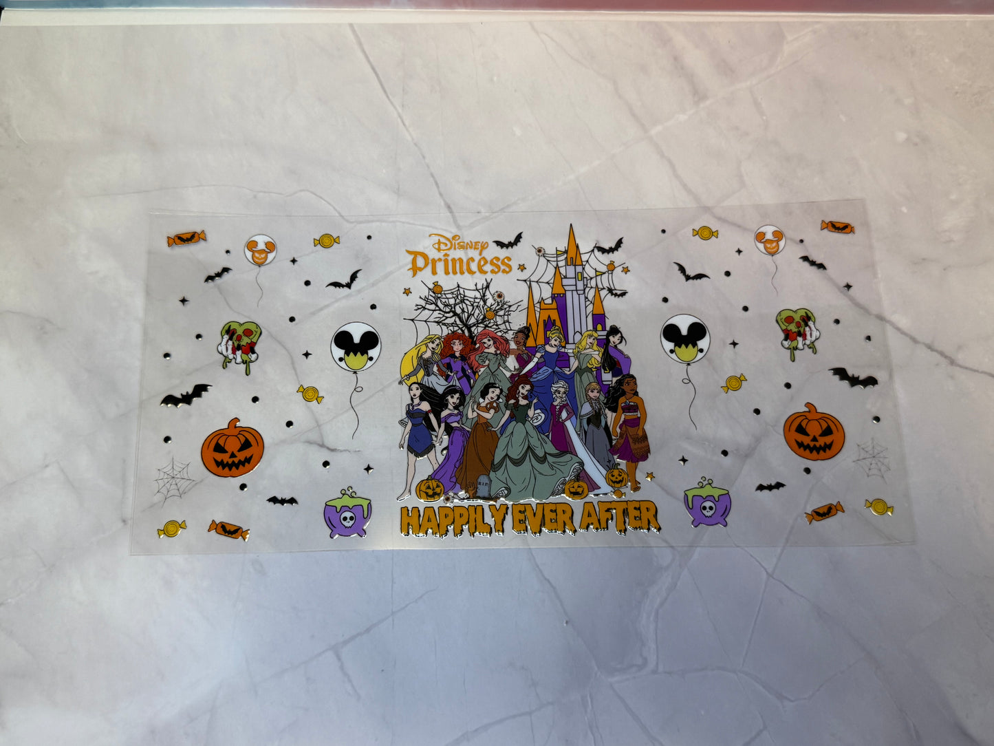 Uvdtf cup wraps: Halloween