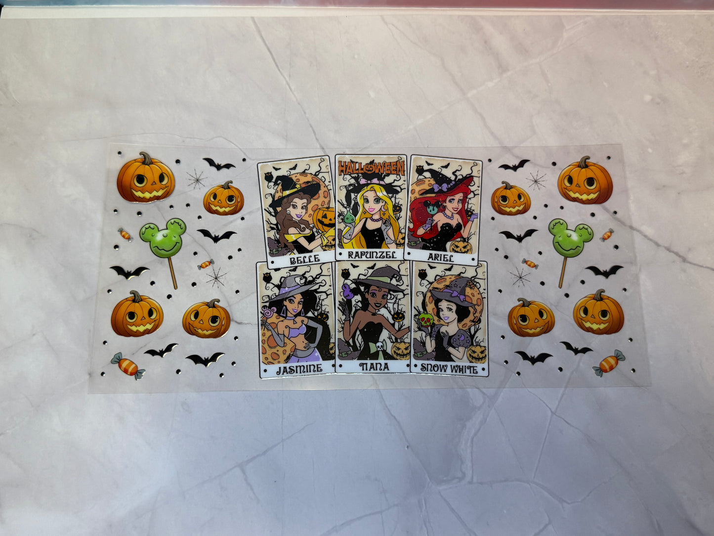 Uvdtf cup wraps: Halloween