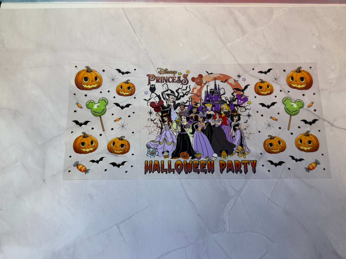 Uvdtf cup wraps: Halloween