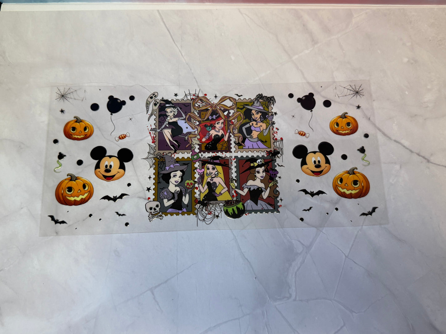 Uvdtf cup wraps: Halloween