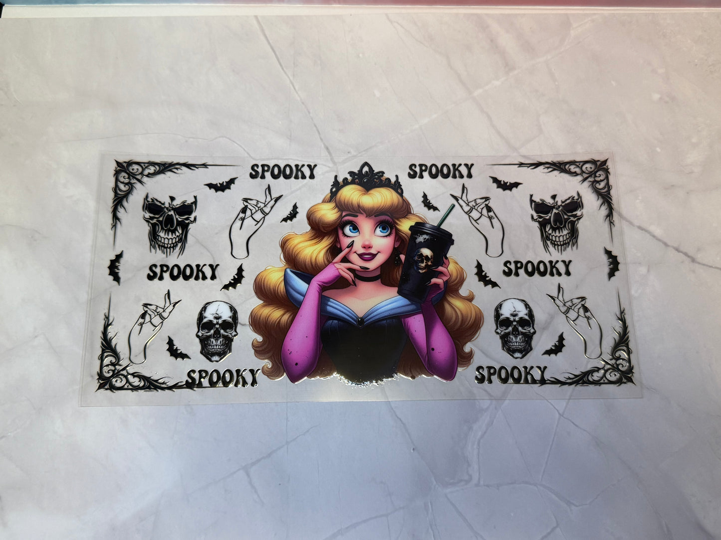 Uvdtf cup wraps: Halloween