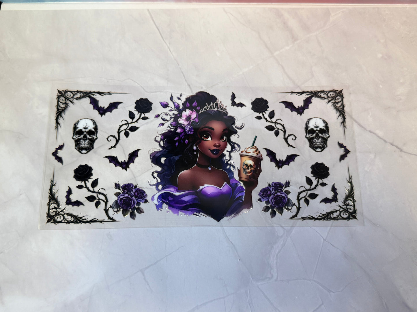 Uvdtf cup wraps: Halloween