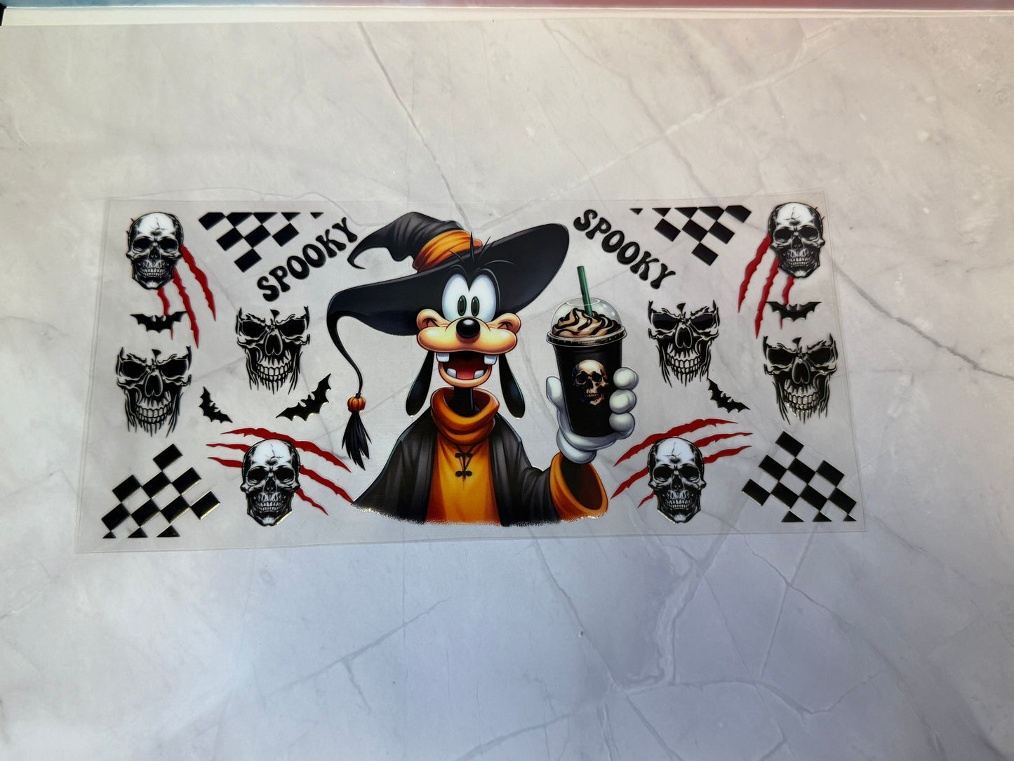 Uvdtf cup wraps: Halloween