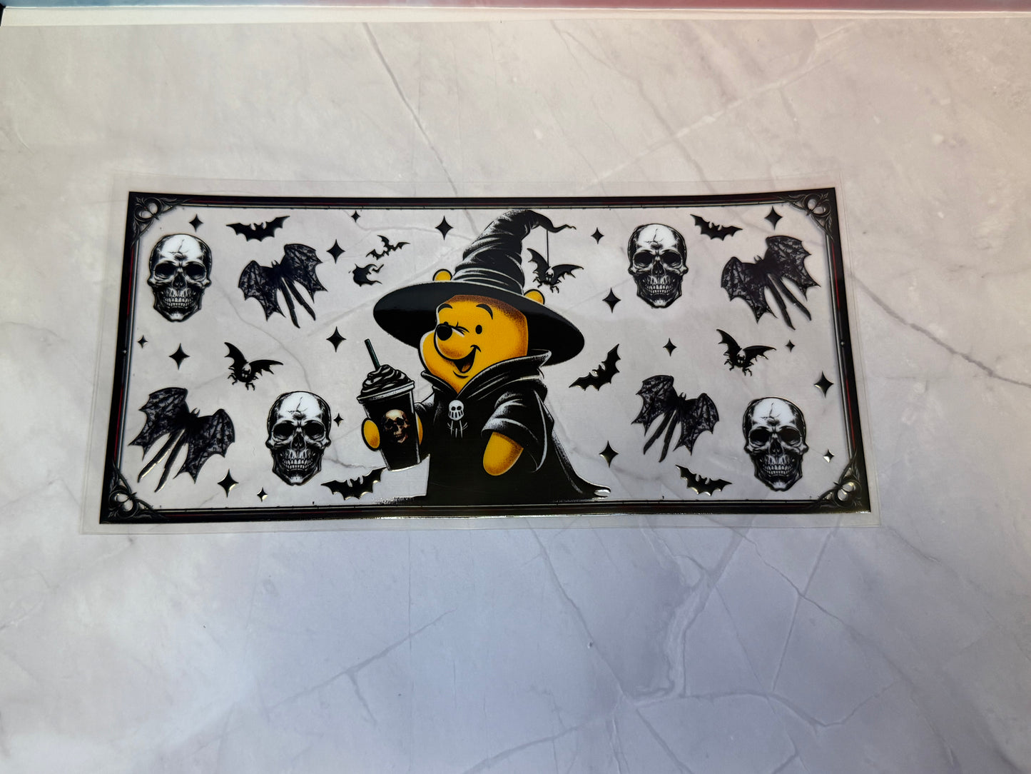 Uvdtf cup wraps: Halloween