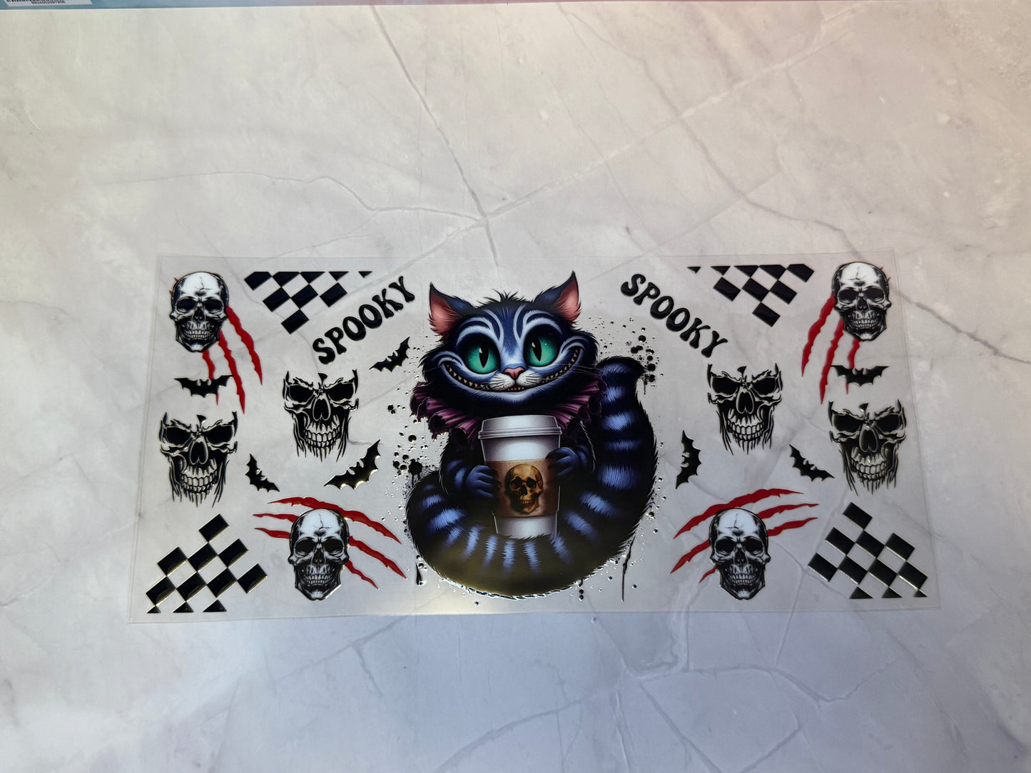 Uvdtf cup wraps: Halloween