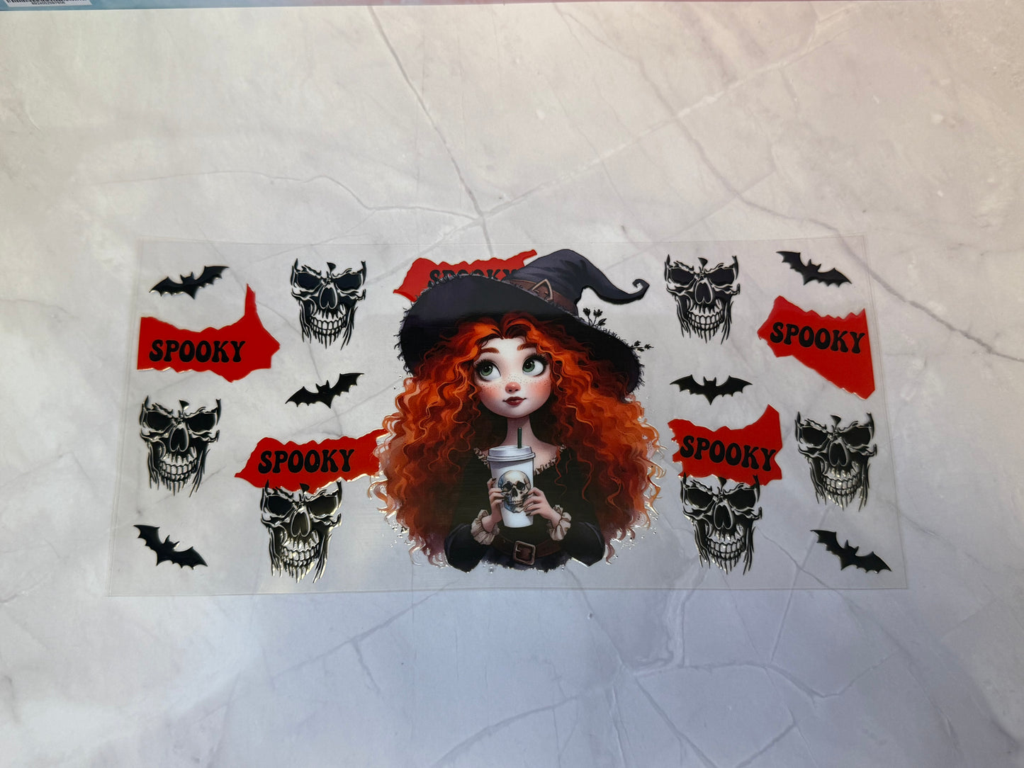 Uvdtf cup wraps: Halloween