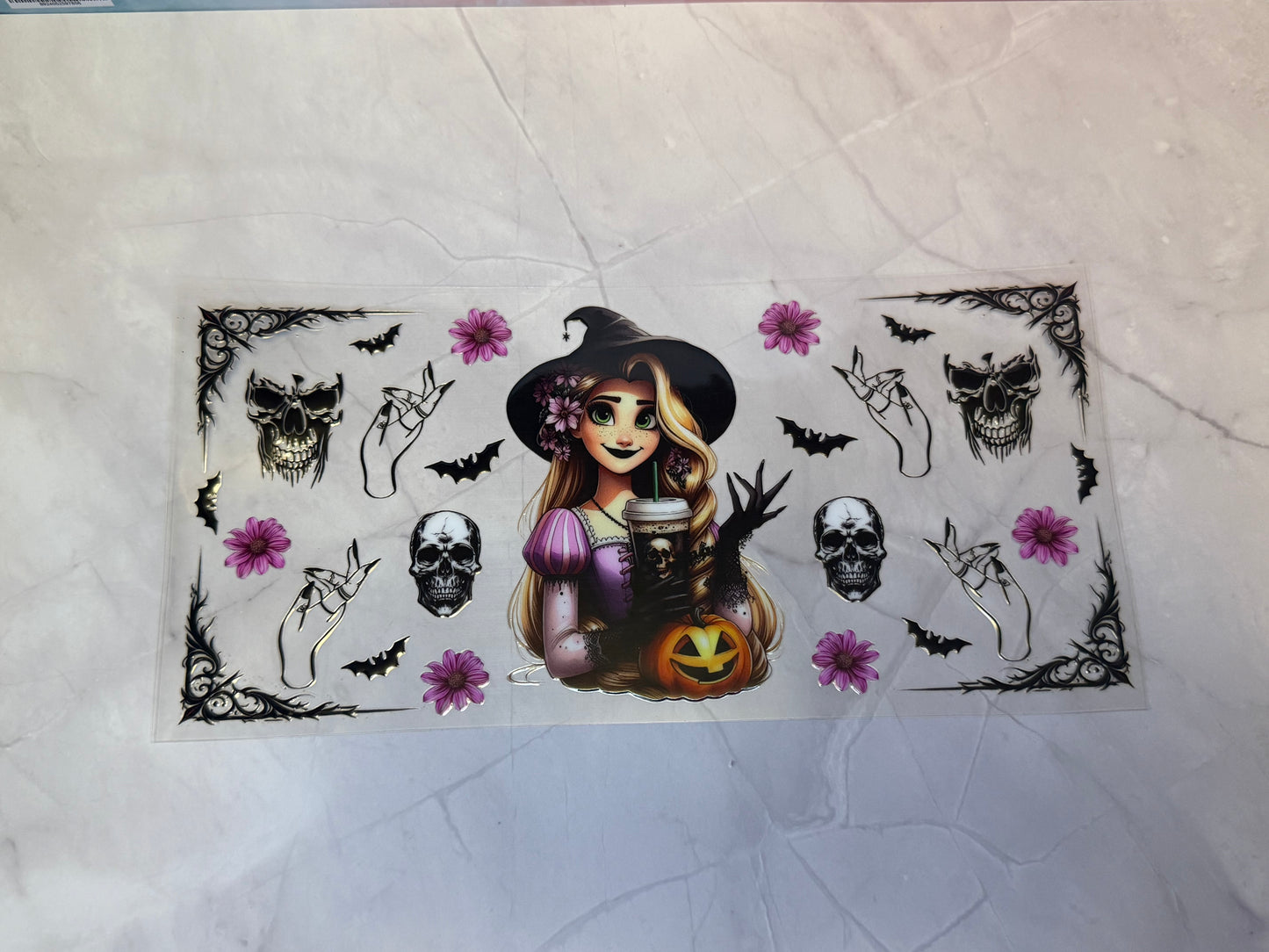 Uvdtf cup wraps: Halloween