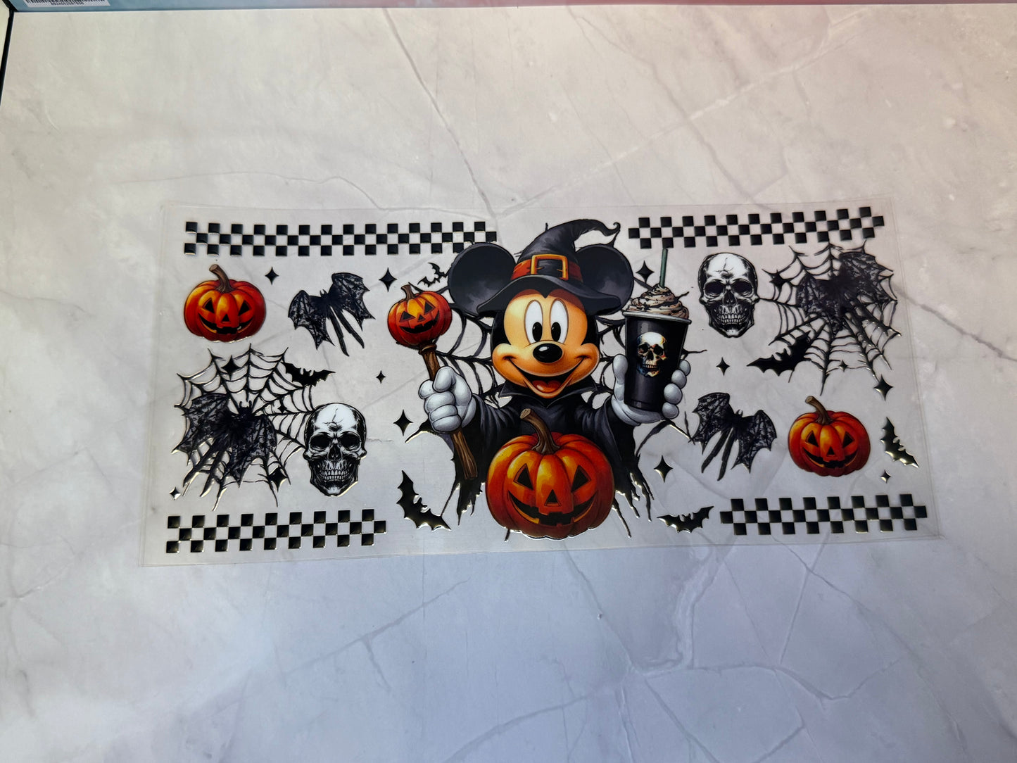 Uvdtf cup wraps: Halloween