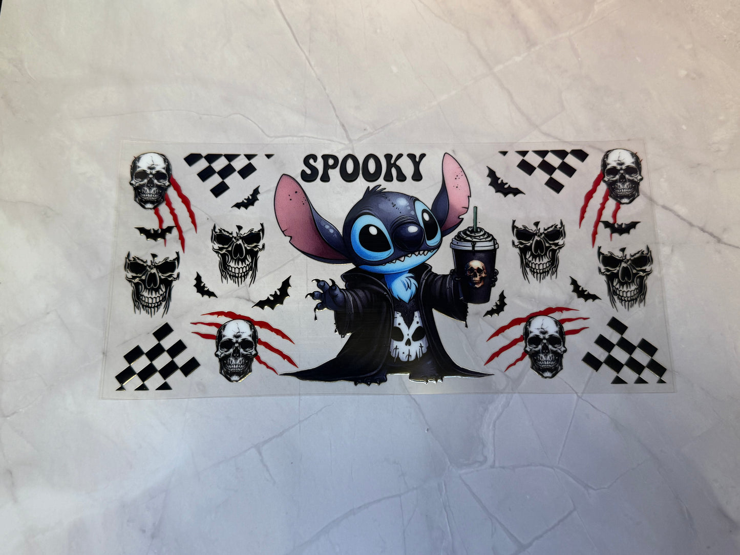 Uvdtf cup wraps: Halloween