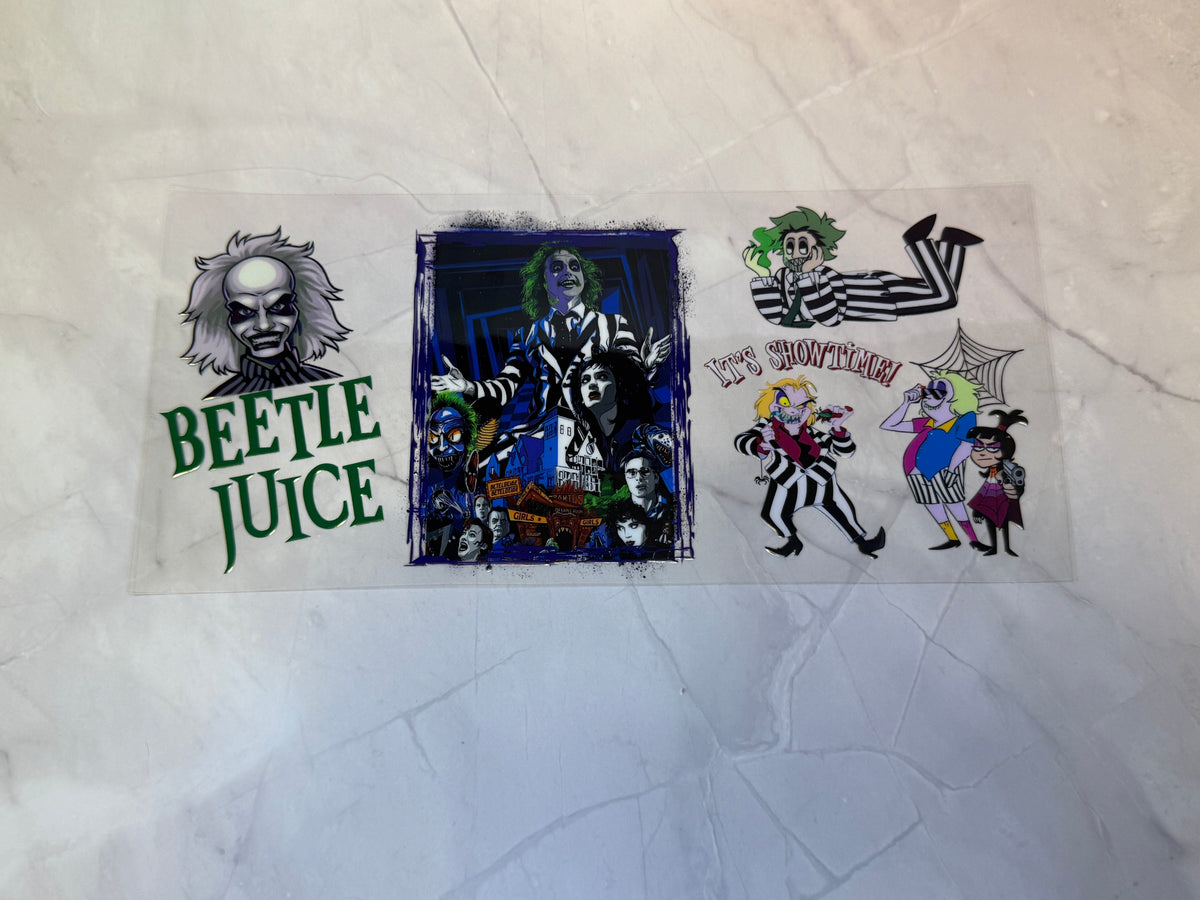 Uvdtf cup wraps: Horror characters