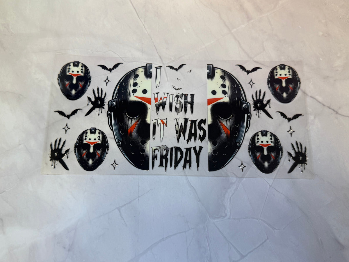 Uvdtf cup wraps: Horror characters