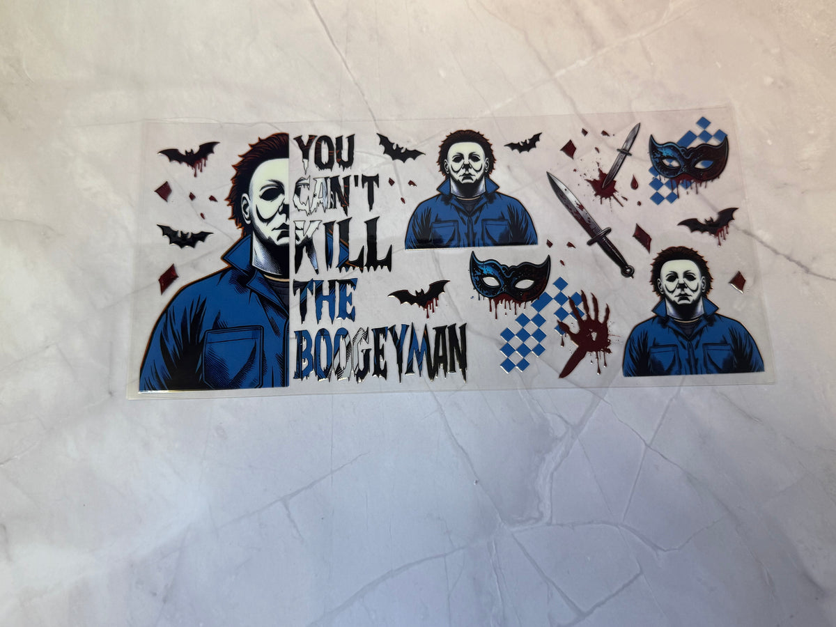 Uvdtf cup wraps: Horror characters