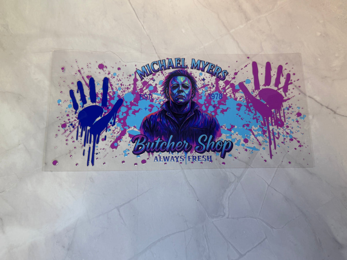 Uvdtf cup wraps: Horror characters