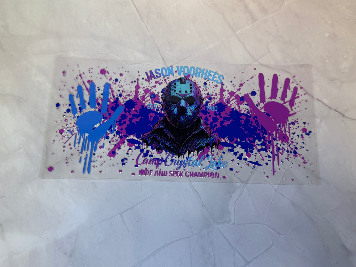 Uvdtf cup wraps: Horror characters