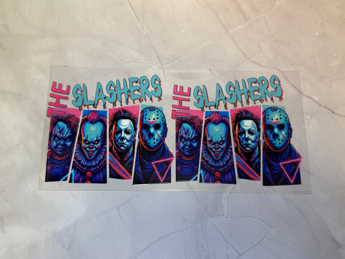 Uvdtf cup wraps: Horror characters