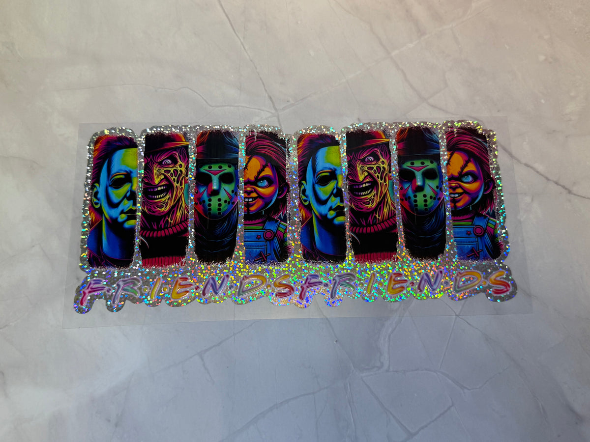 Uvdtf cup wraps: Horror characters